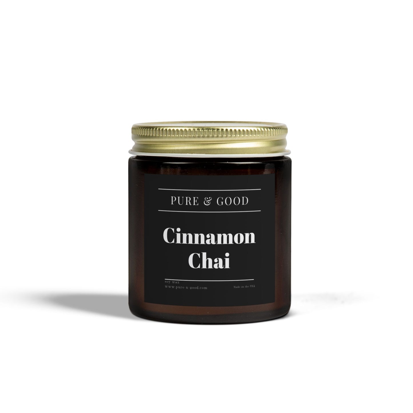 Cinnamon Chai Scented Candle (4 oz, 9 oz)