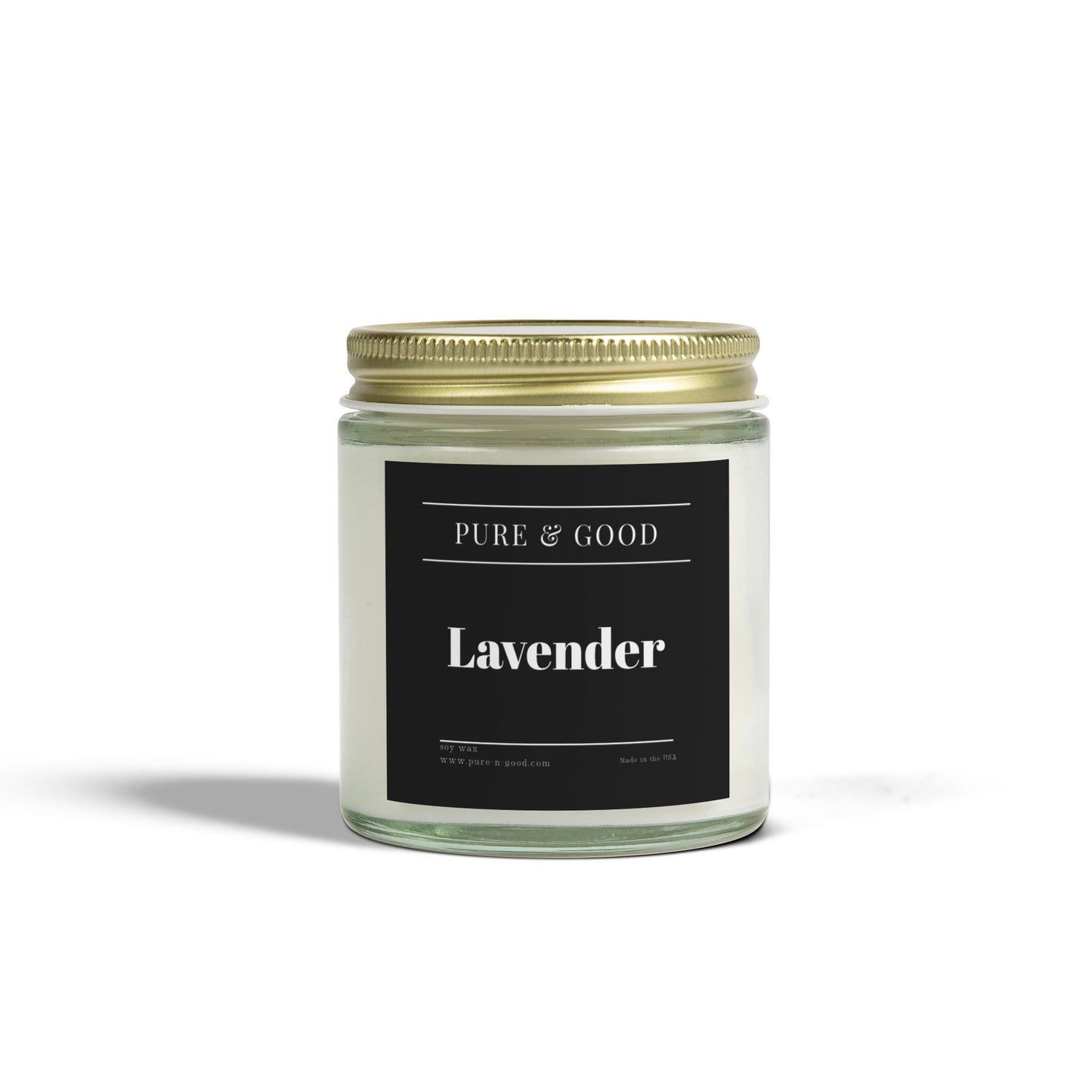 Lavender Scented Candle (4 oz, 9 oz)