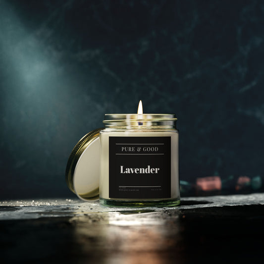 Lavender Scented Candle (4 oz, 9 oz)