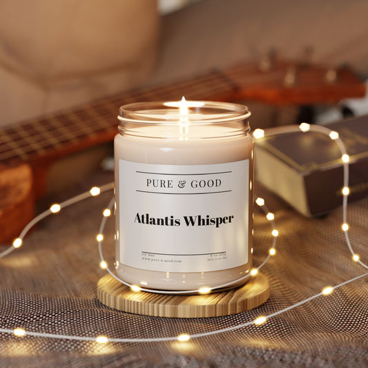 Atlantis Whisper, Scented Candle, 9oz