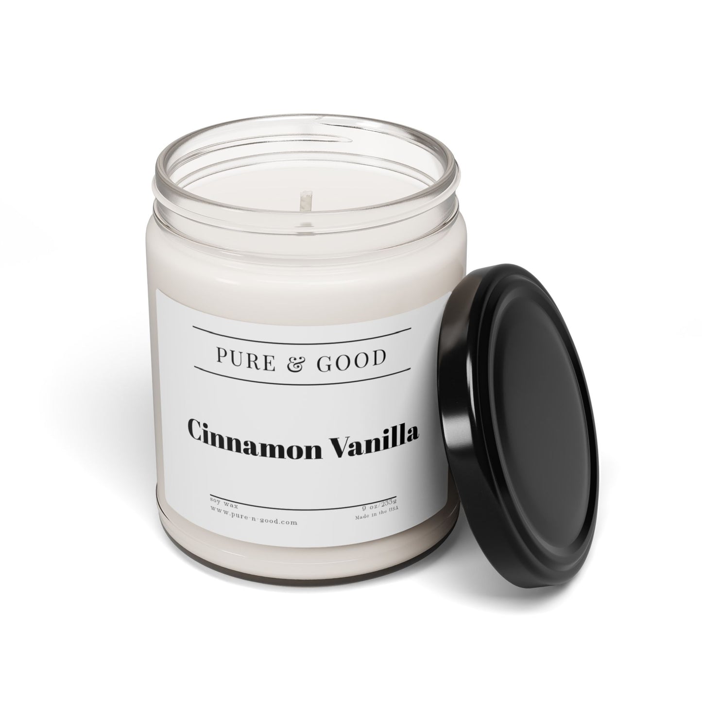 Cinnamon Vanilla, Scented Candle, 9oz