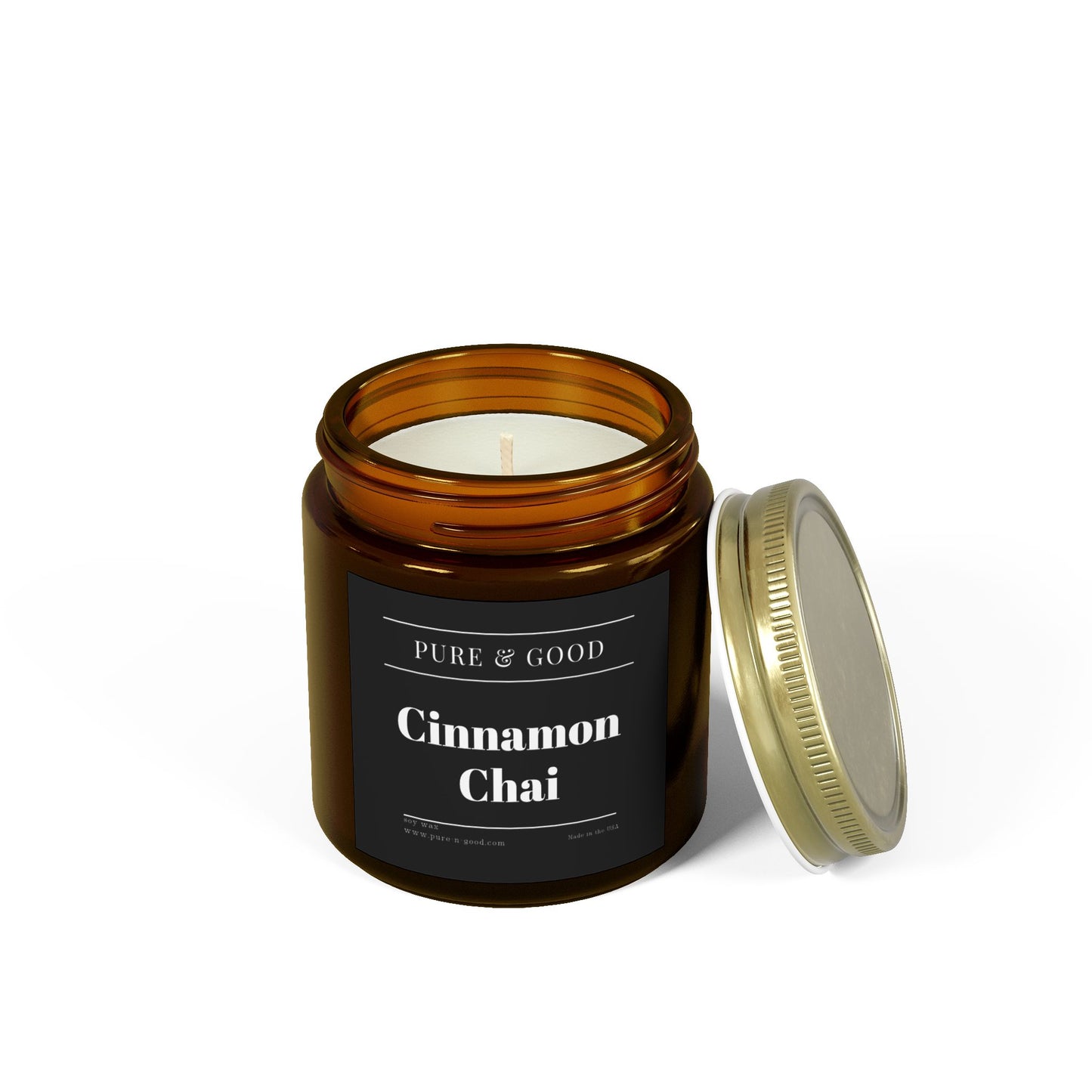 Cinnamon Chai Scented Candle (4 oz, 9 oz)