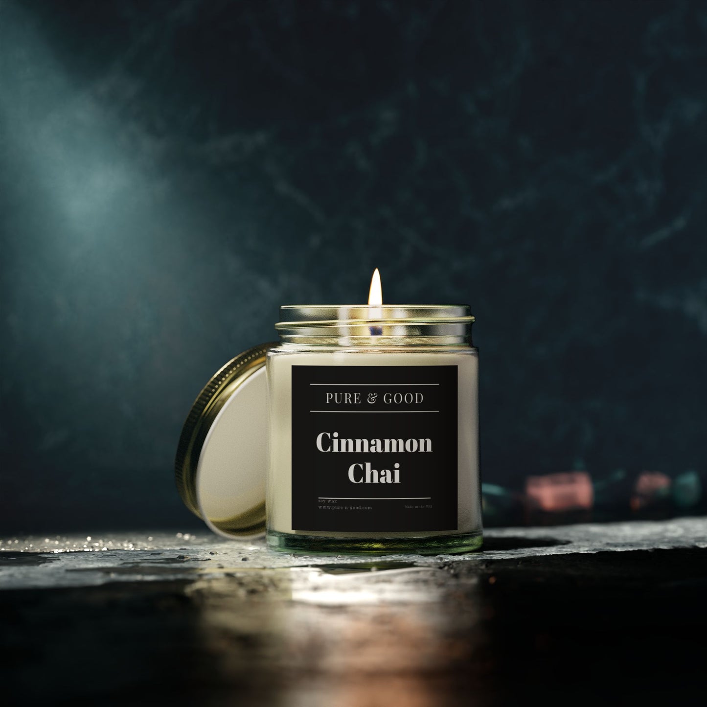 Cinnamon Chai Scented Candle (4 oz, 9 oz)