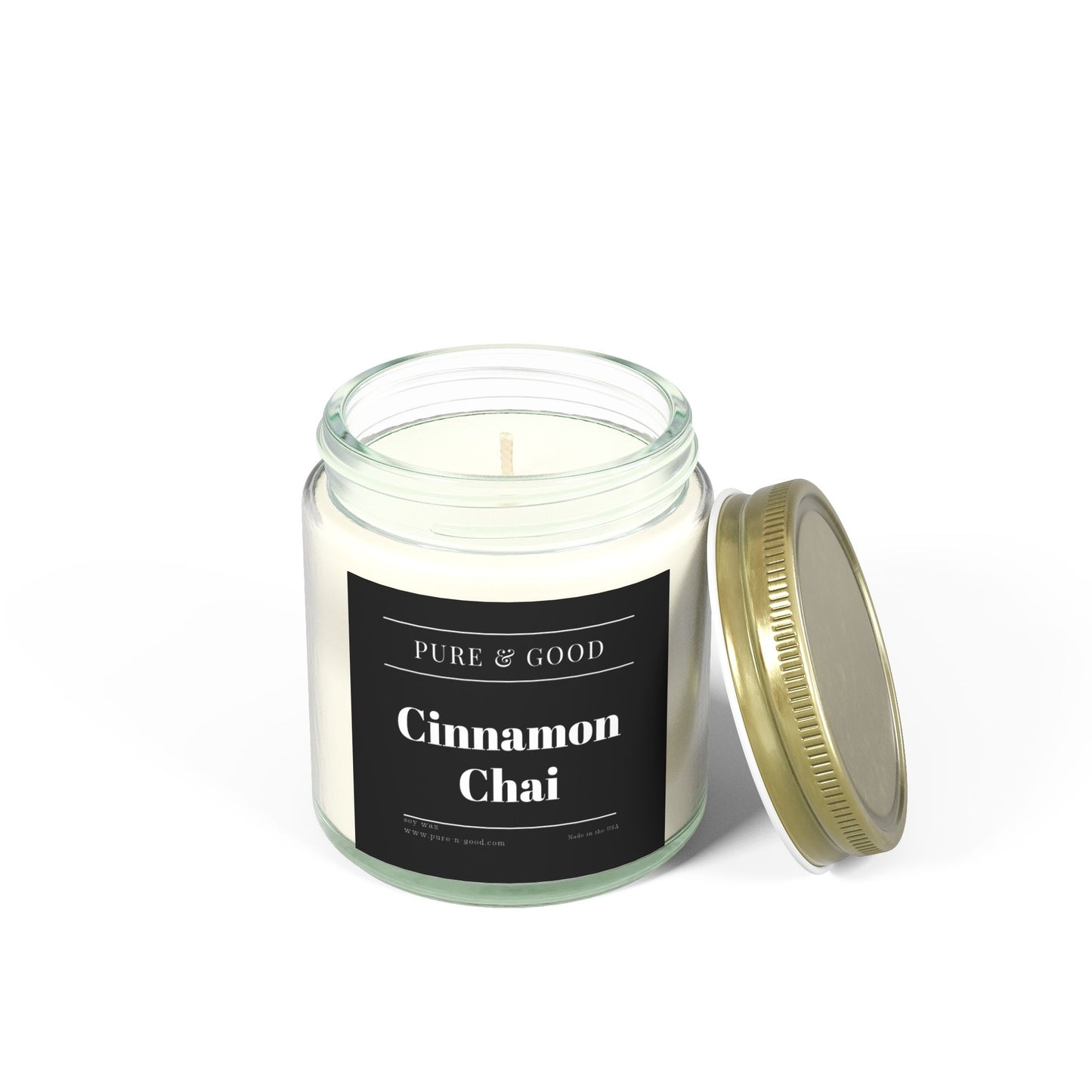 Cinnamon Chai Scented Candle (4 oz, 9 oz)