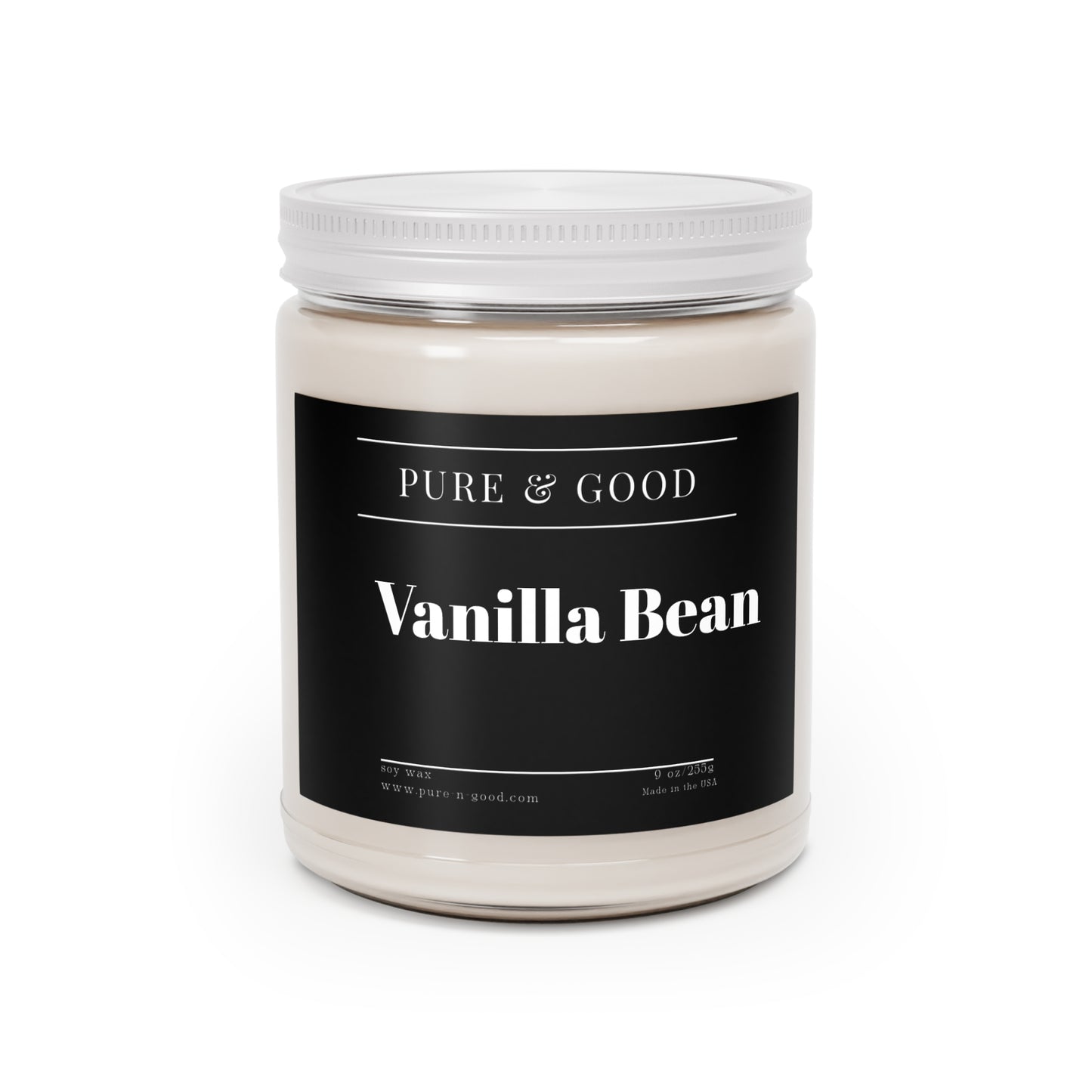 Vanilla Bean, Scented Candle, 9oz