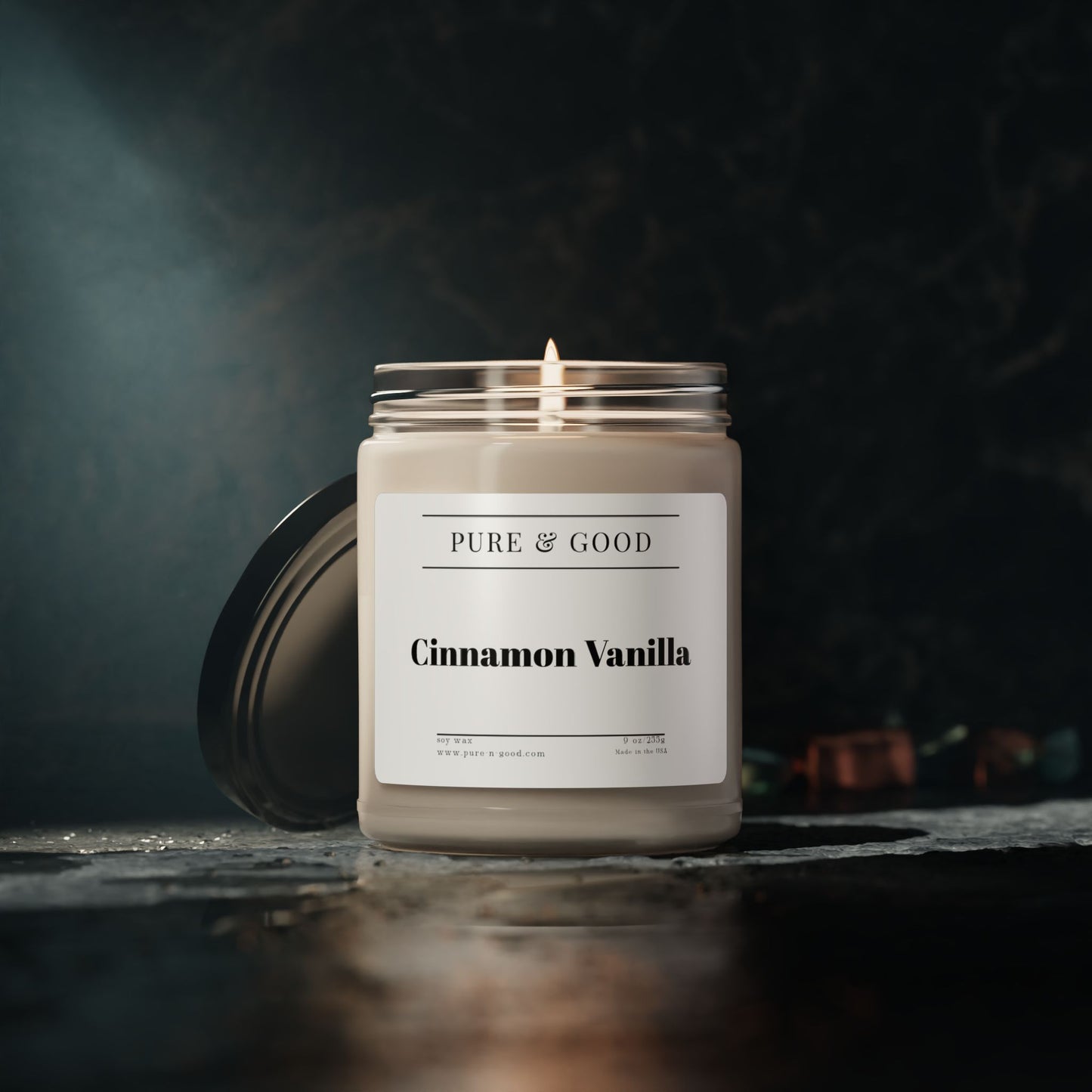 Cinnamon Vanilla, Scented Candle, 9oz