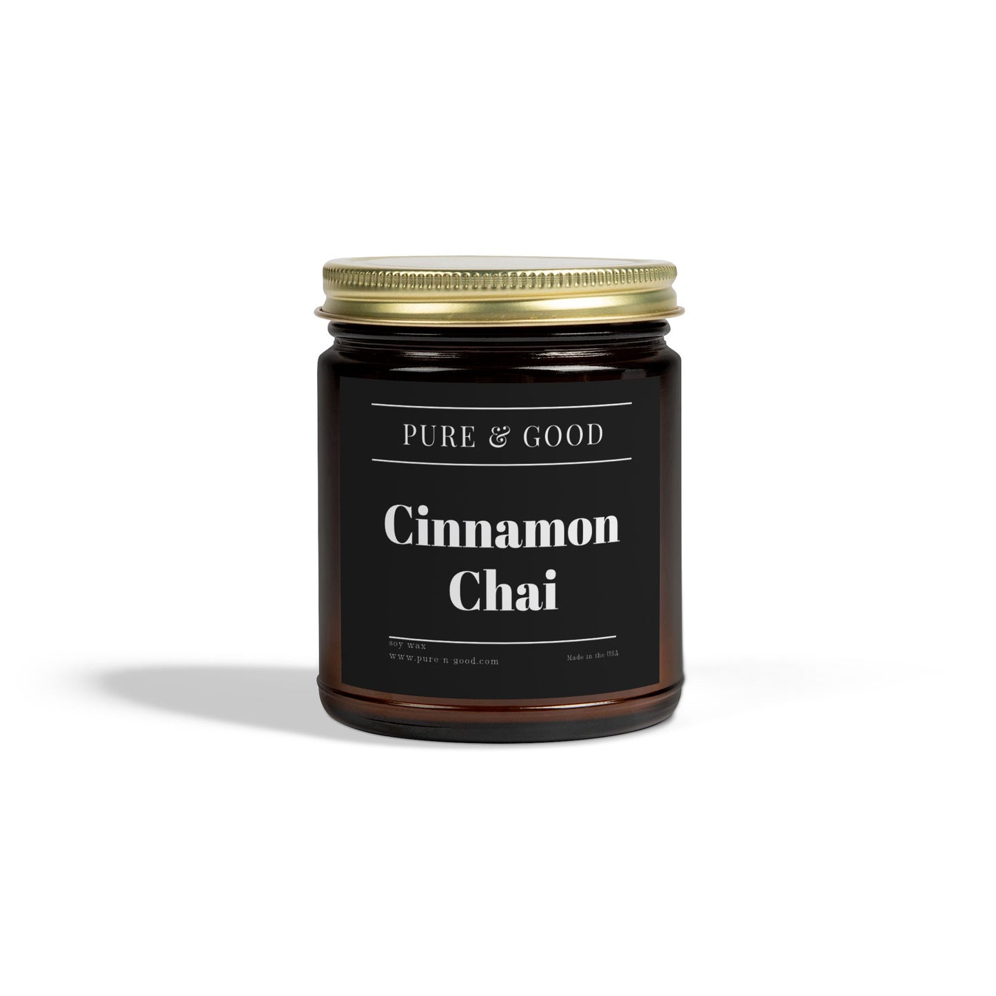 Cinnamon Chai Scented Candle (4 oz, 9 oz)