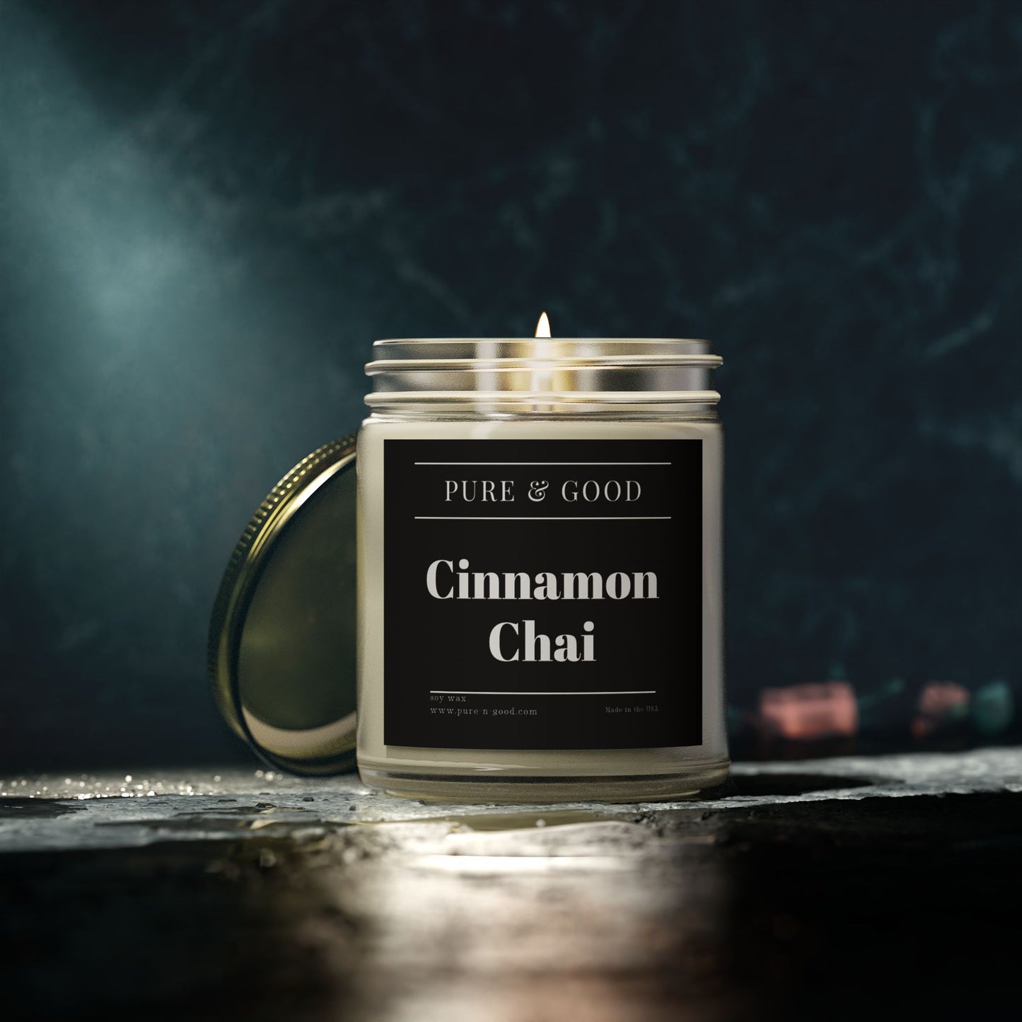 Cinnamon Chai Scented Candle (4 oz, 9 oz)