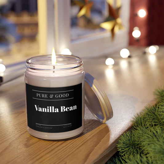 Vanilla Bean, Scented Candle, 9oz