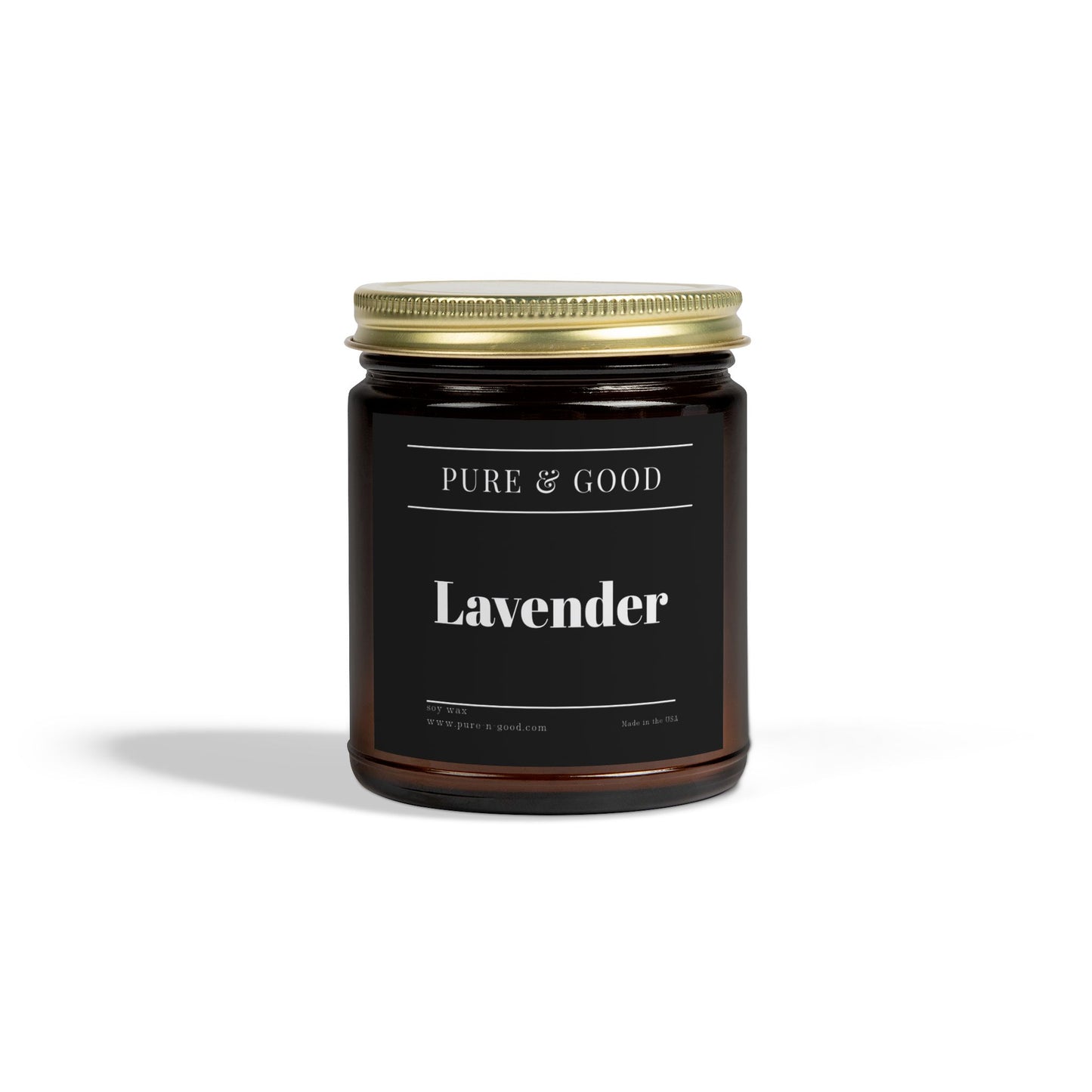 Lavender Scented Candle (4 oz, 9 oz)