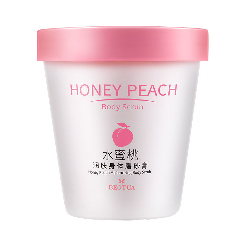 Peach Moisturizing Body Scrub Cream