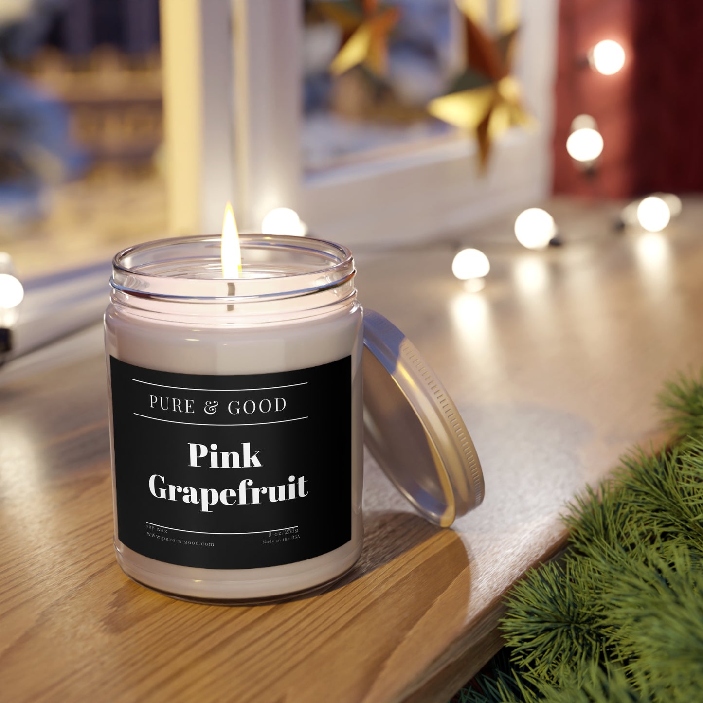 Pink Grapefruit, Scented Candle, 9oz