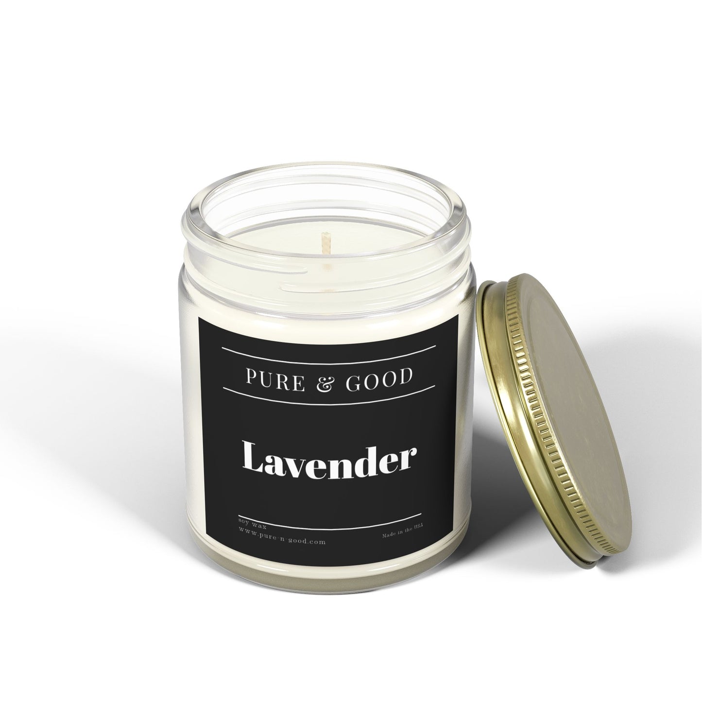 Lavender Scented Candle (4 oz, 9 oz)